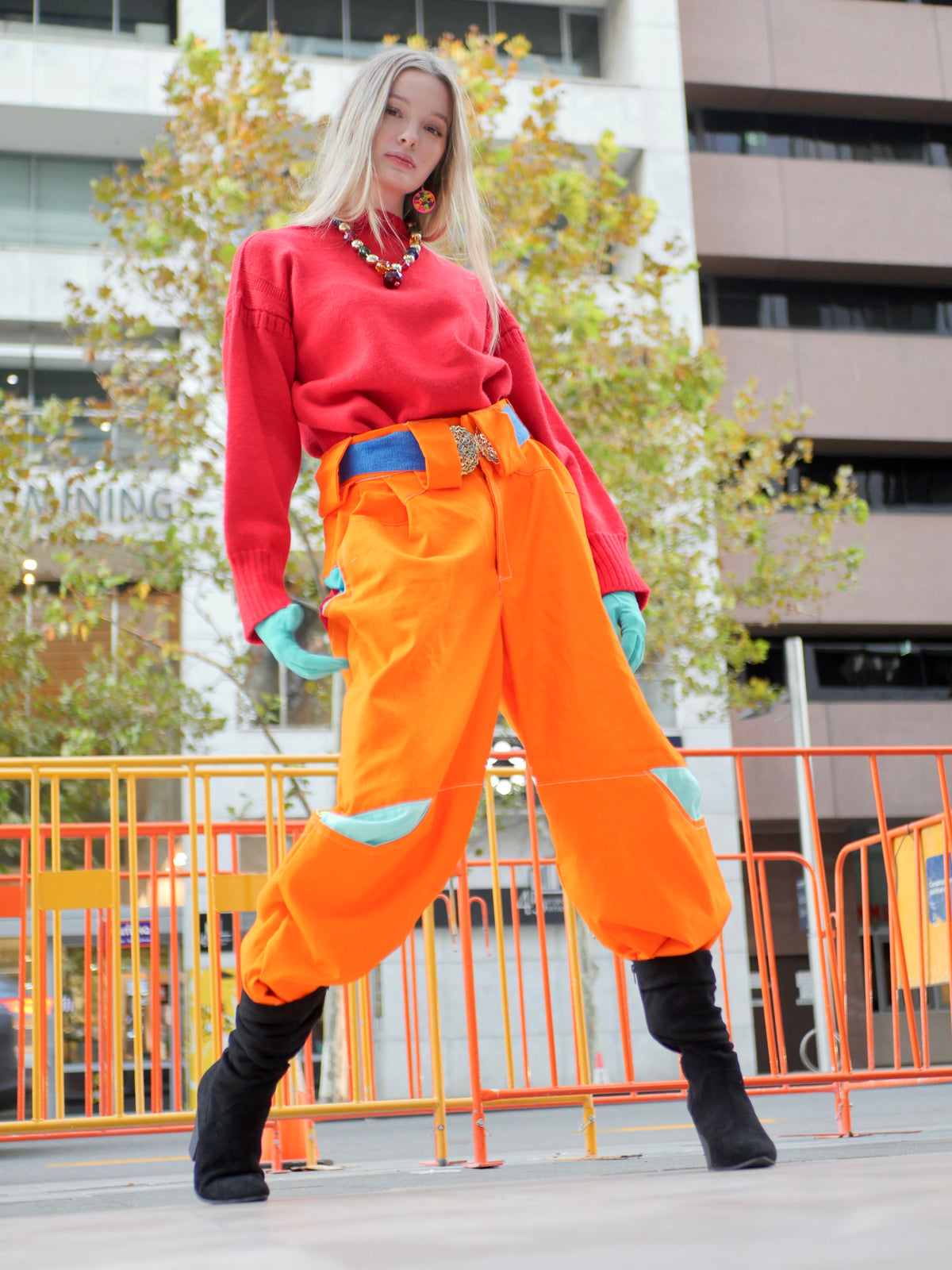 Balloon Cotton Drill Pants