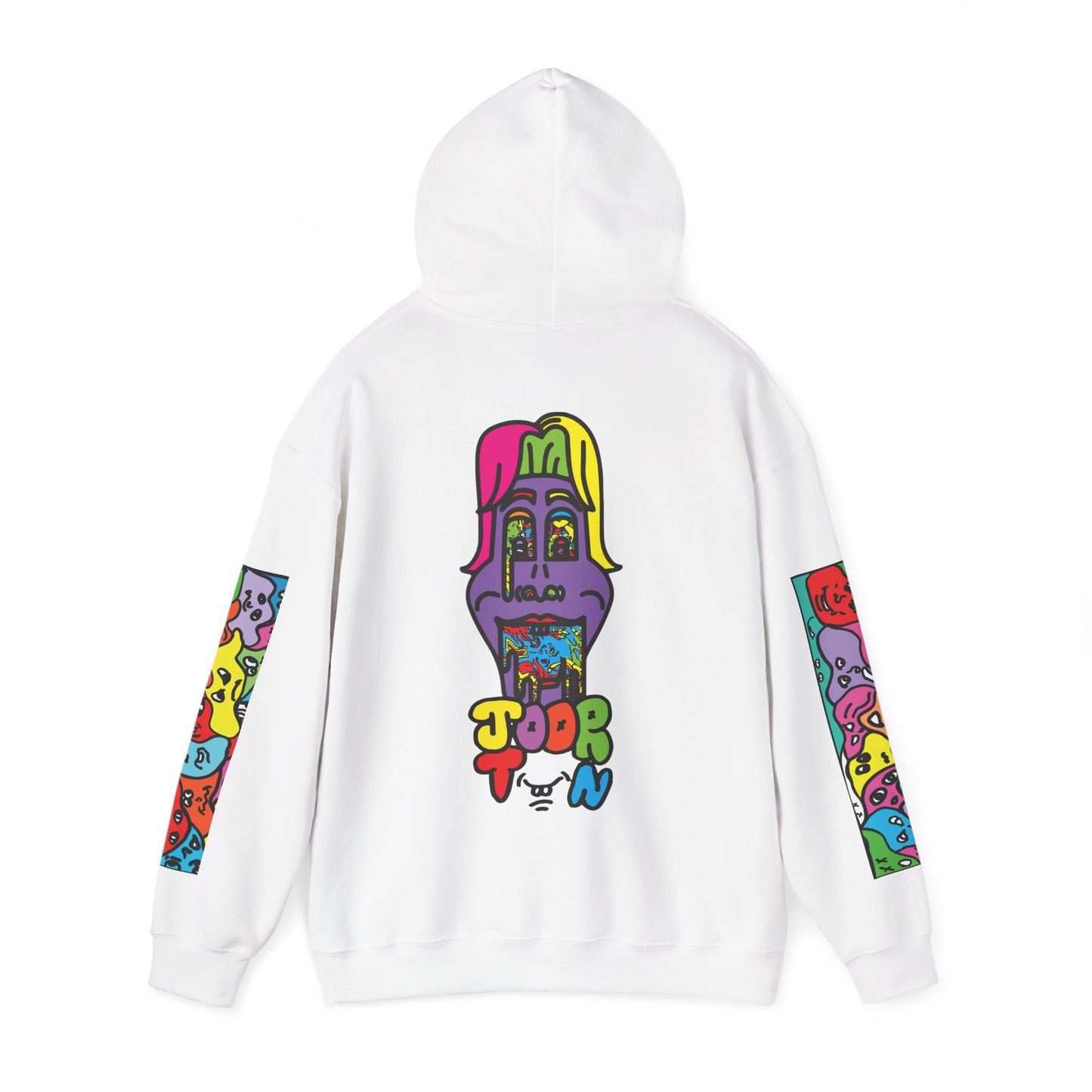 Cartoon Face Hoodie