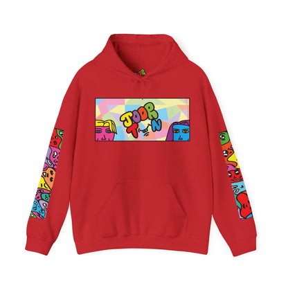 Cartoon Face Hoodie