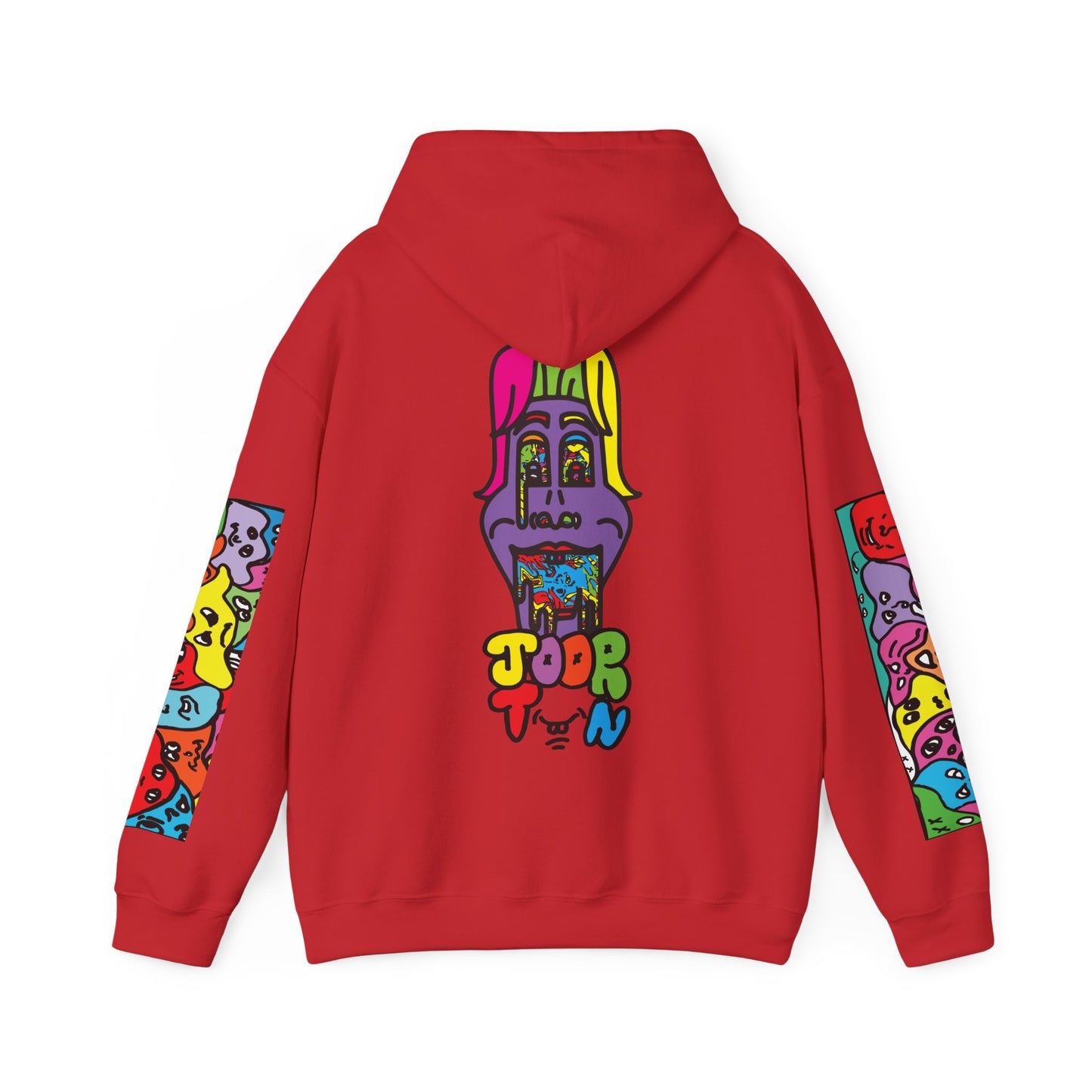 Cartoon Face Hoodie