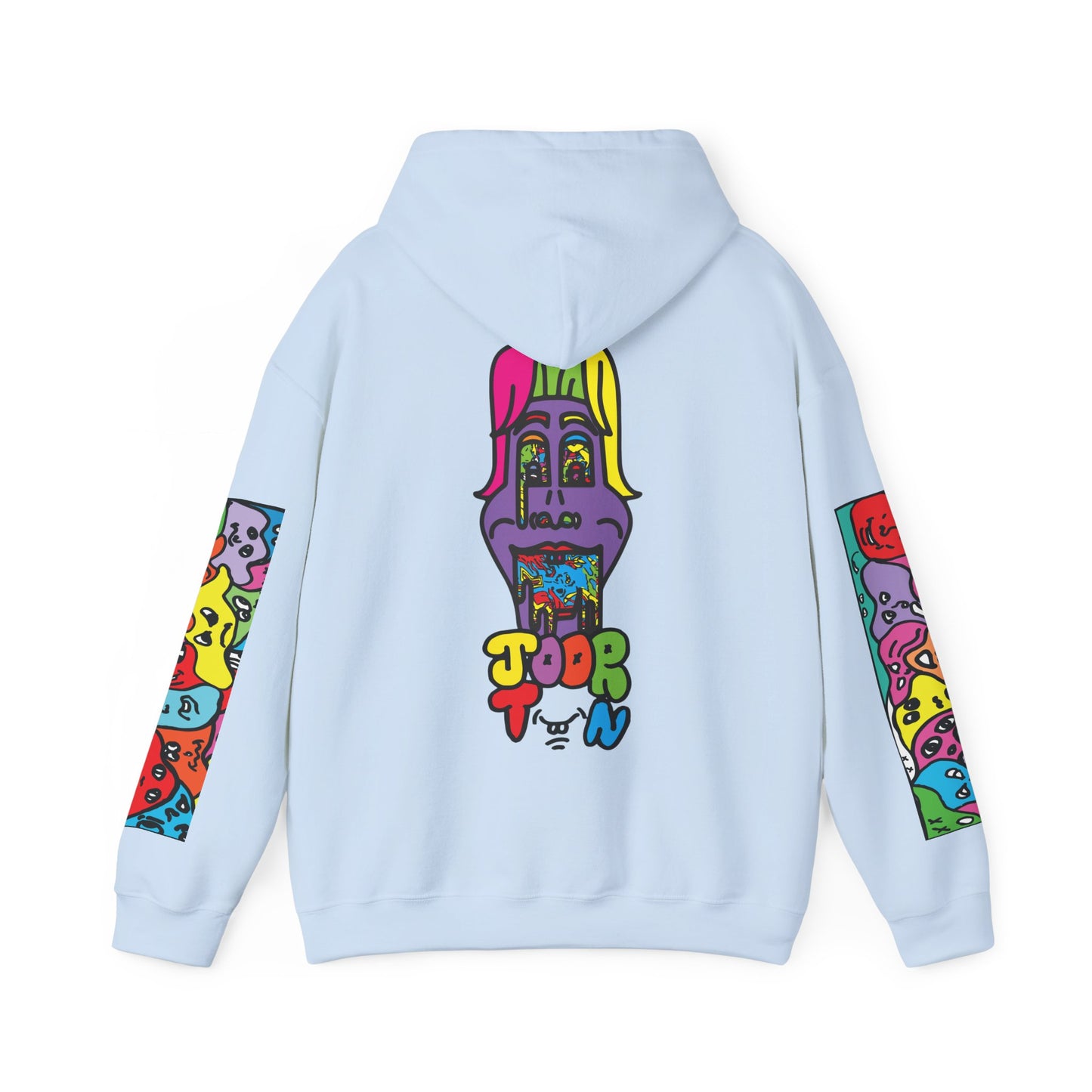 Cartoon Face Hoodie