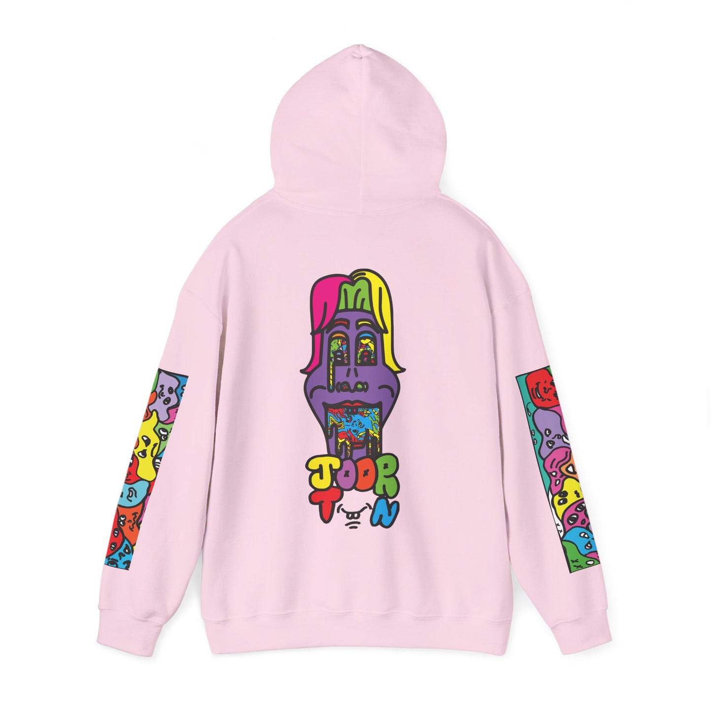 Cartoon Face Hoodie