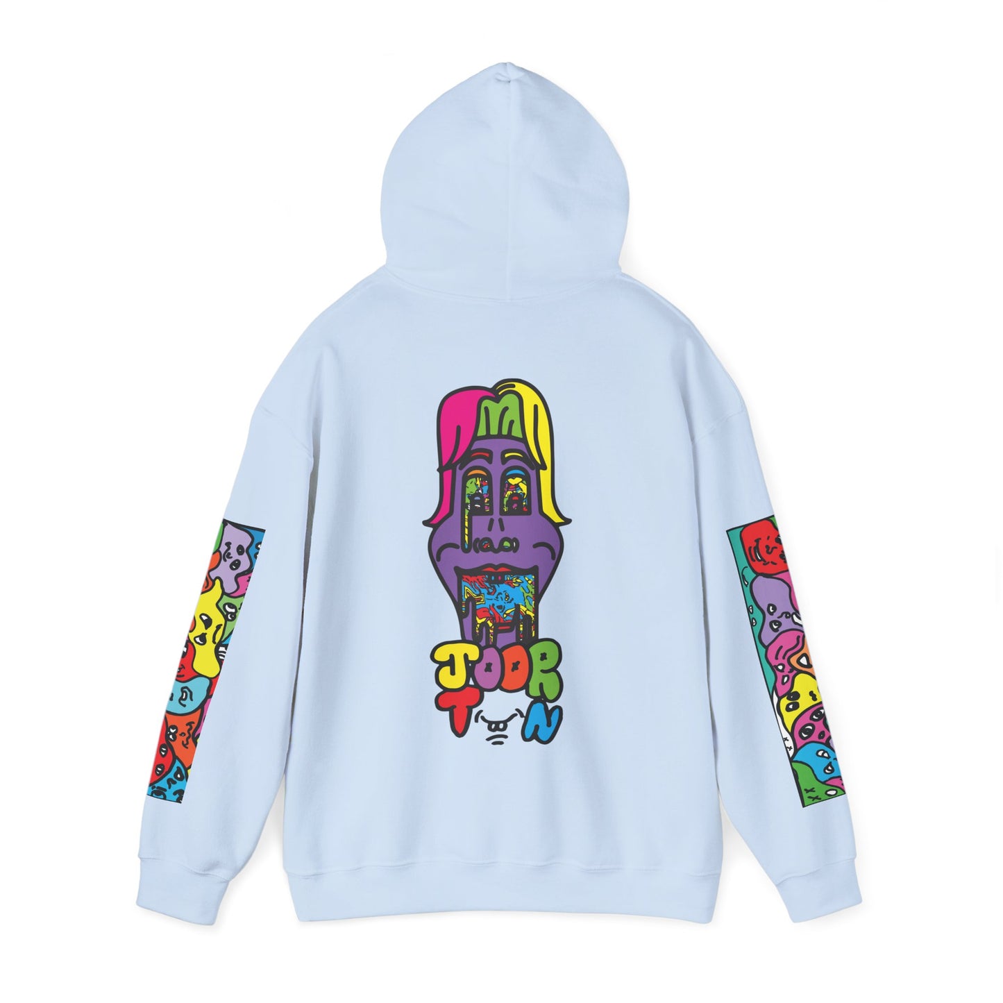 Cartoon Face Hoodie