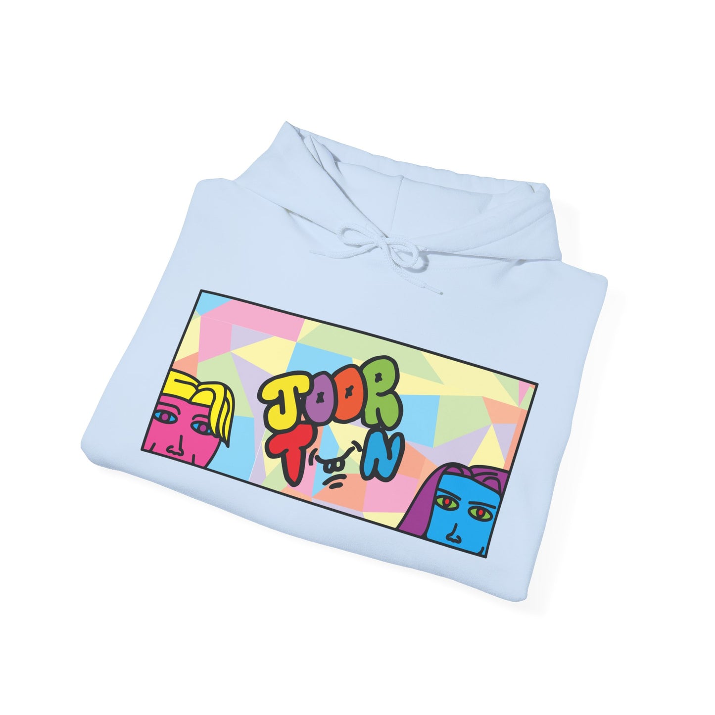 Cartoon Face Hoodie