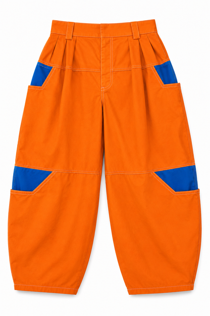 Balloon Cotton Drill Pants