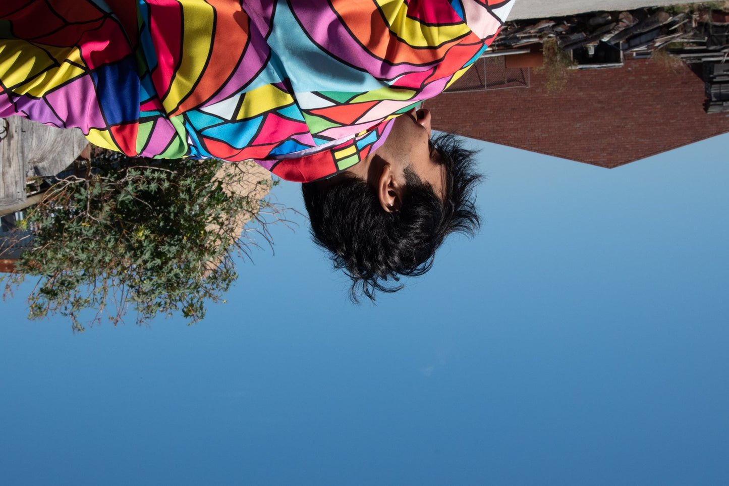 Circus Print short sleeve shirt
